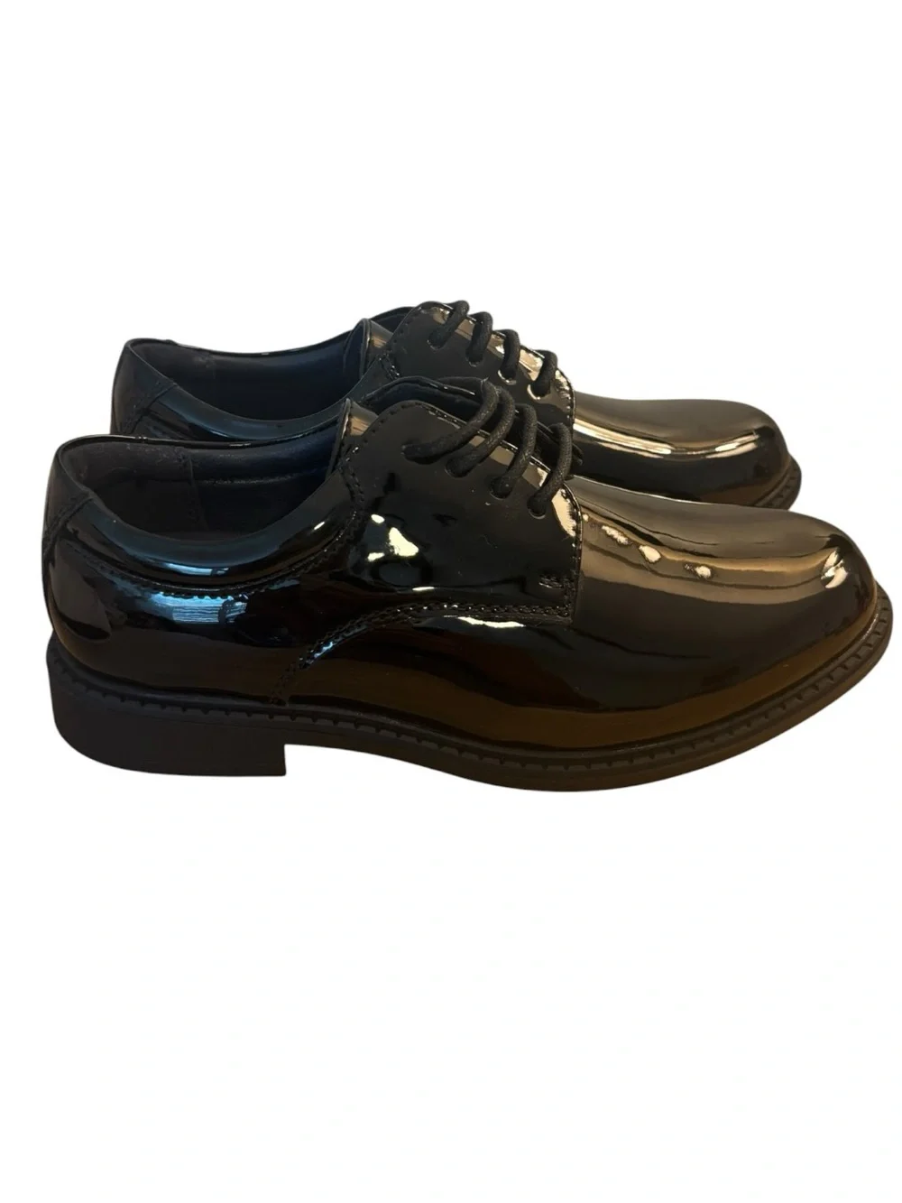 Bruno Marc Patent Oxford Dress Shoes